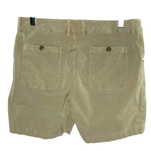Marine Layer 33 Westlake Short Beige Corduroy Mens *flaw - Picture 2 of 11